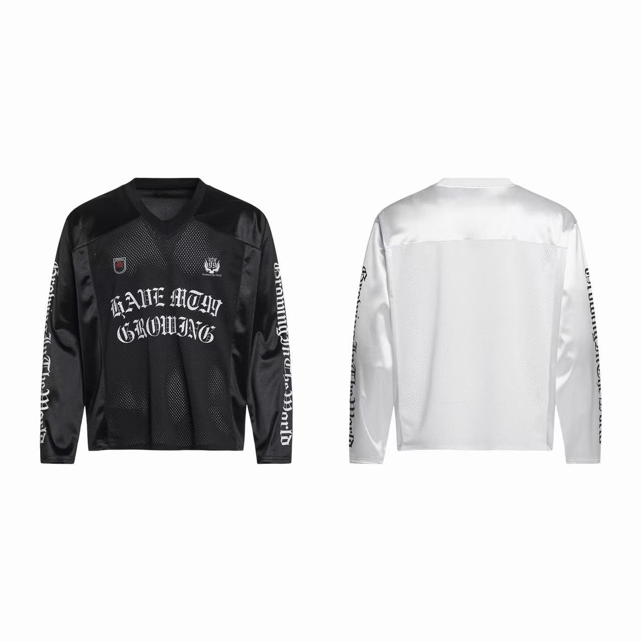 3-6-5.shop Gothic Mesh Long Sleeve Jersey