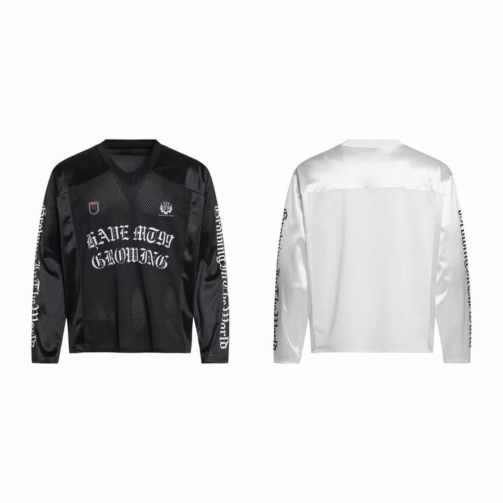 3-6-5.shop Gothic Mesh Long Sleeve Jersey