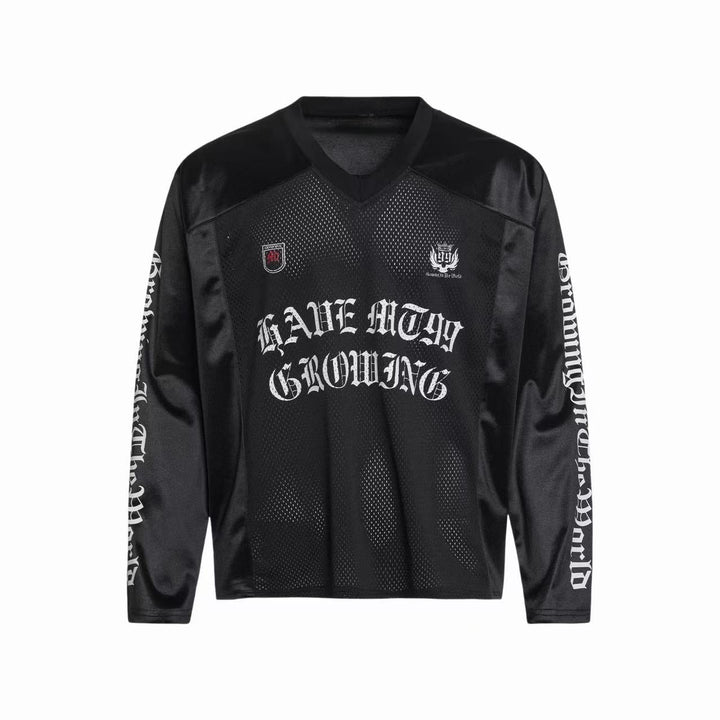 3-6-5.shop Gothic Mesh Long Sleeve Jersey