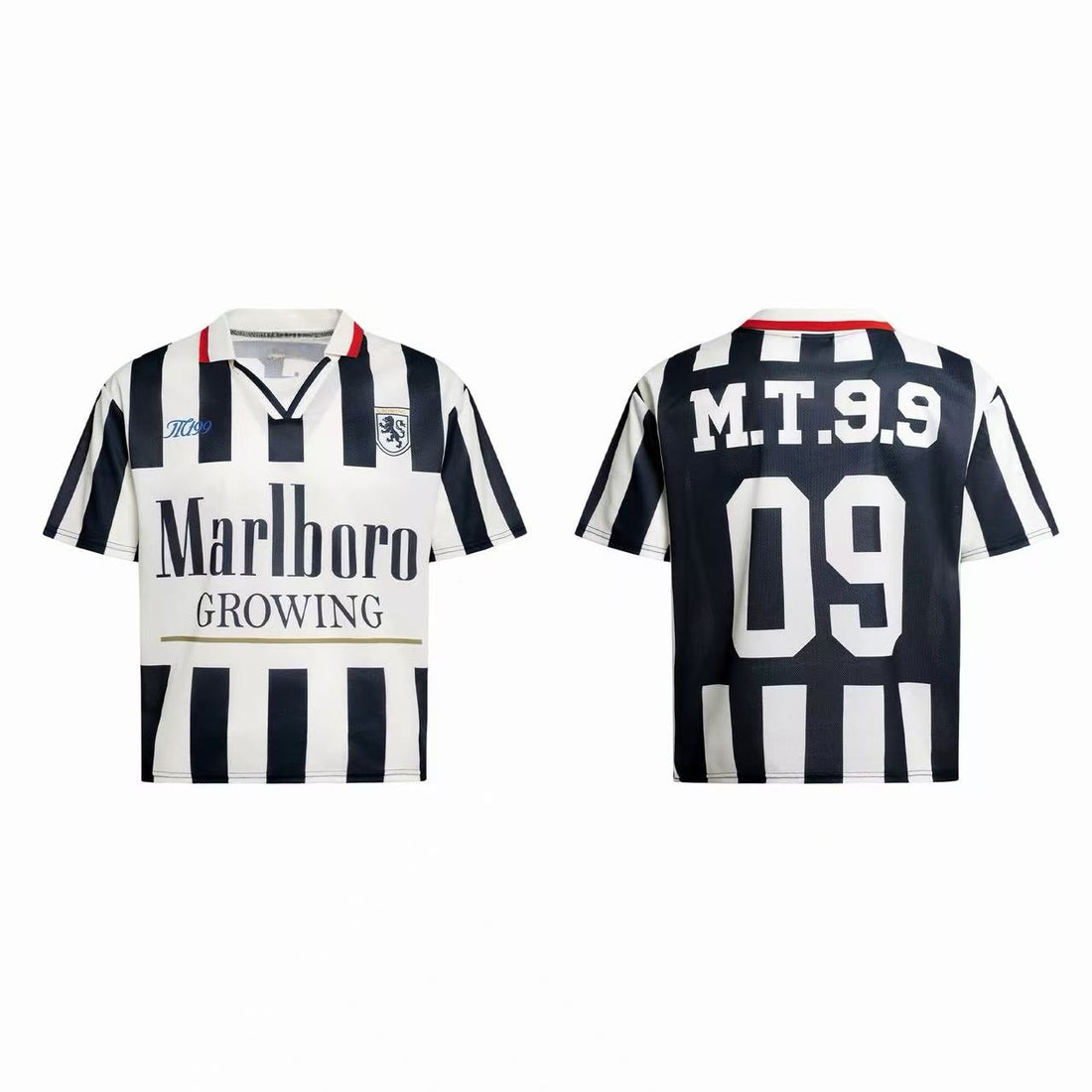 3-6-5.shop Striped Varsity Soccer Jersey