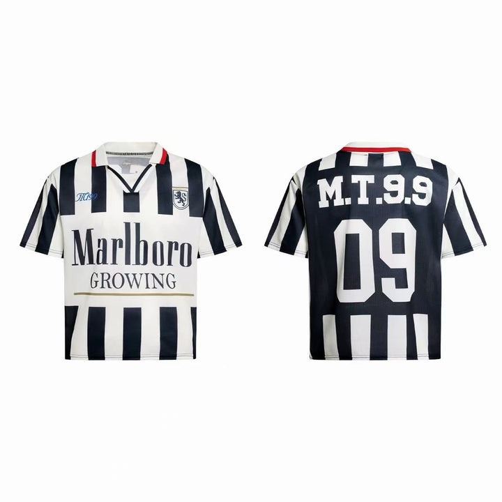 3-6-5.shop Striped Varsity Soccer Jersey