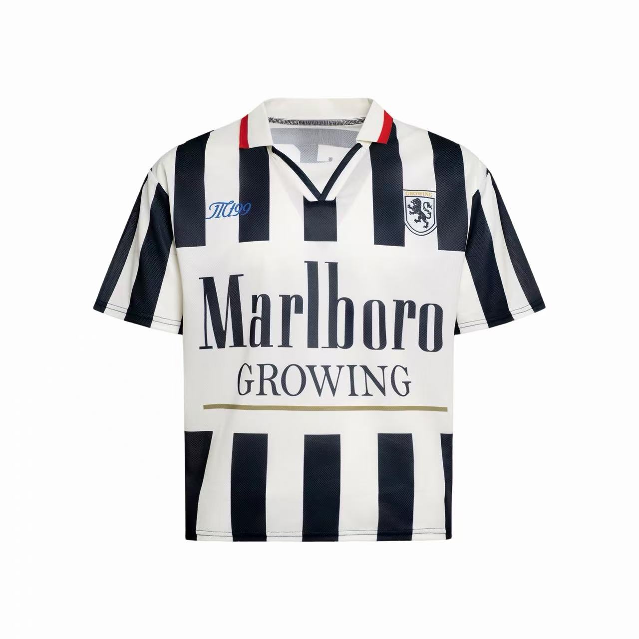 3-6-5.shop Striped Varsity Soccer Jersey