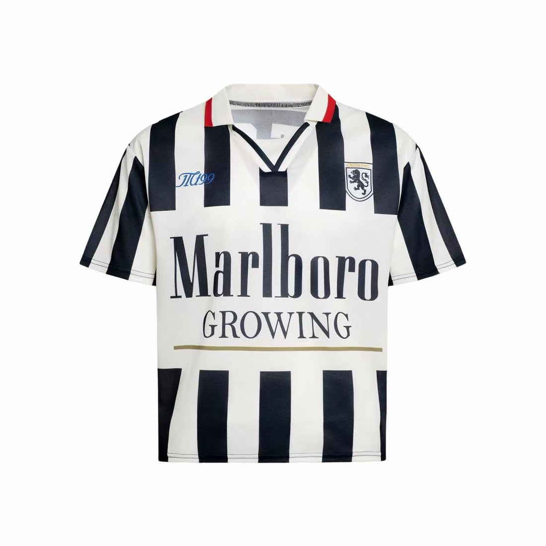 3-6-5.shop Striped Varsity Soccer Jersey