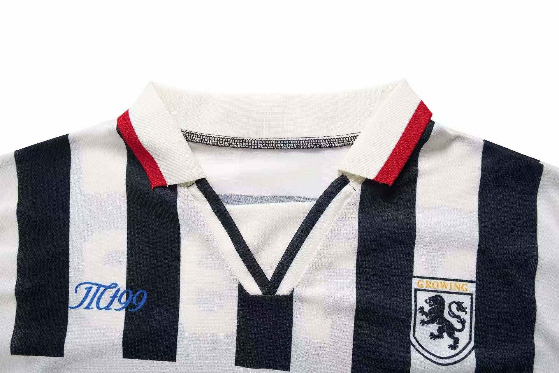 3-6-5.shop Striped Varsity Soccer Jersey