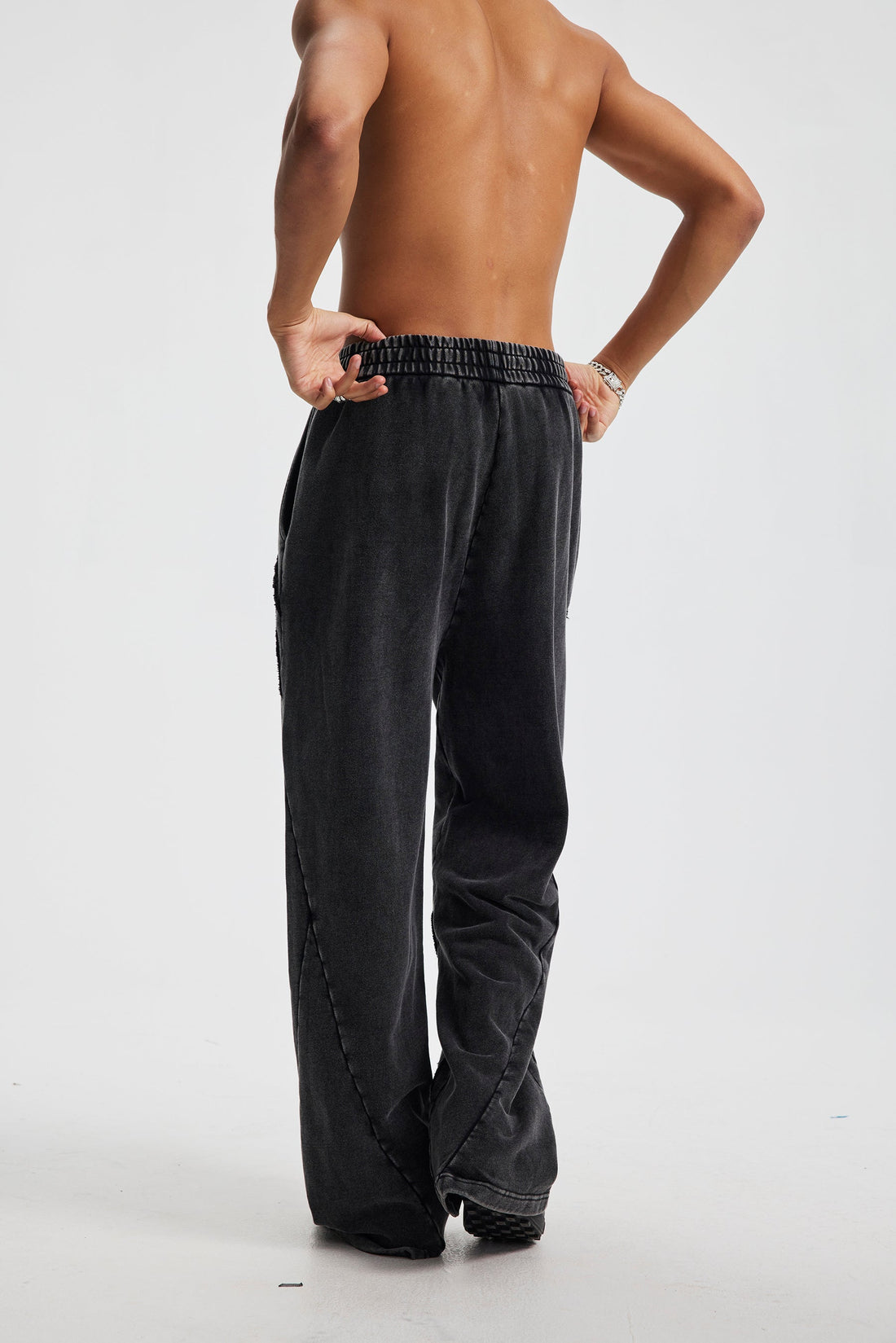 3-6-5.shop Washed Seamline Sweatpants
