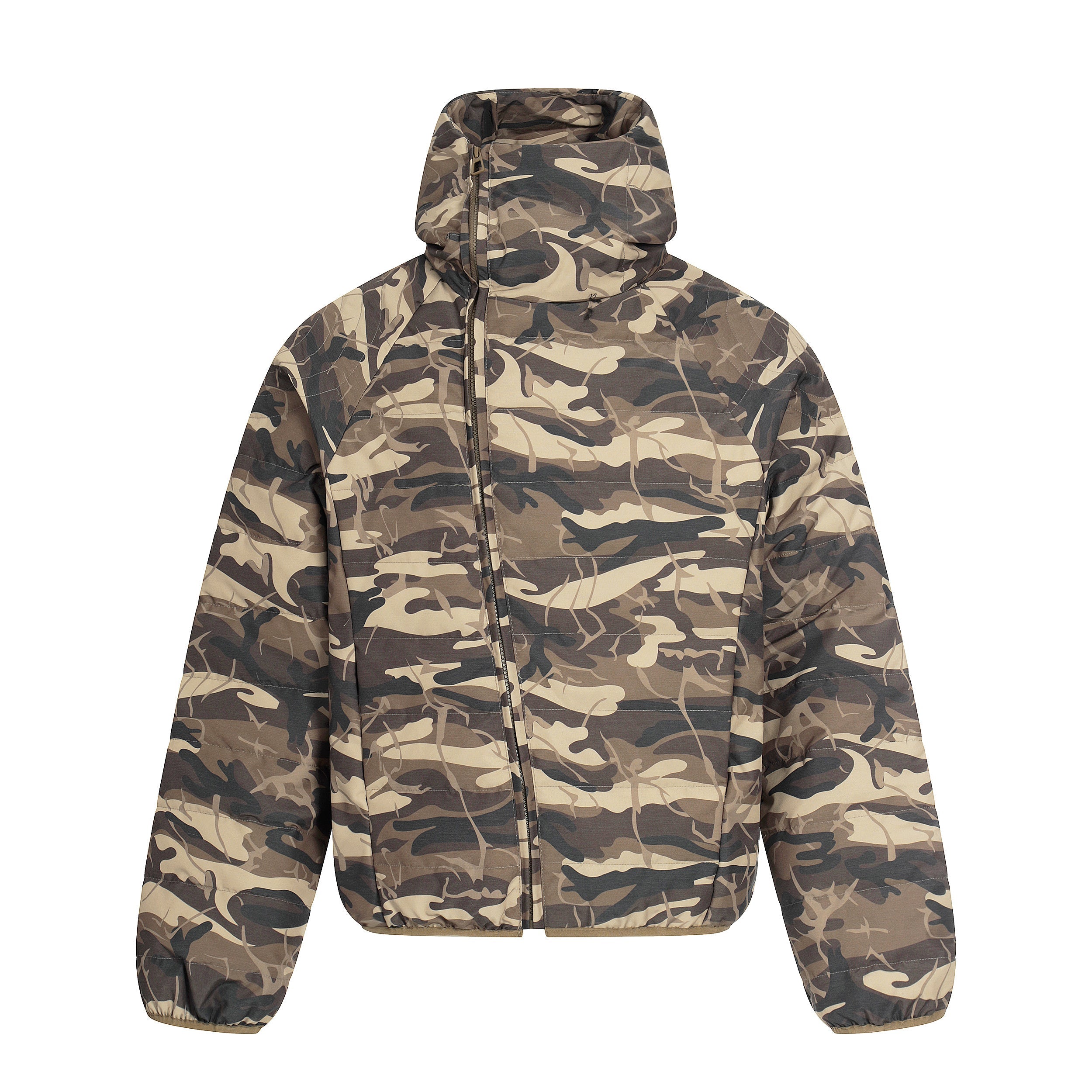 3-6-5.shop Camo Down Puffer Jacket