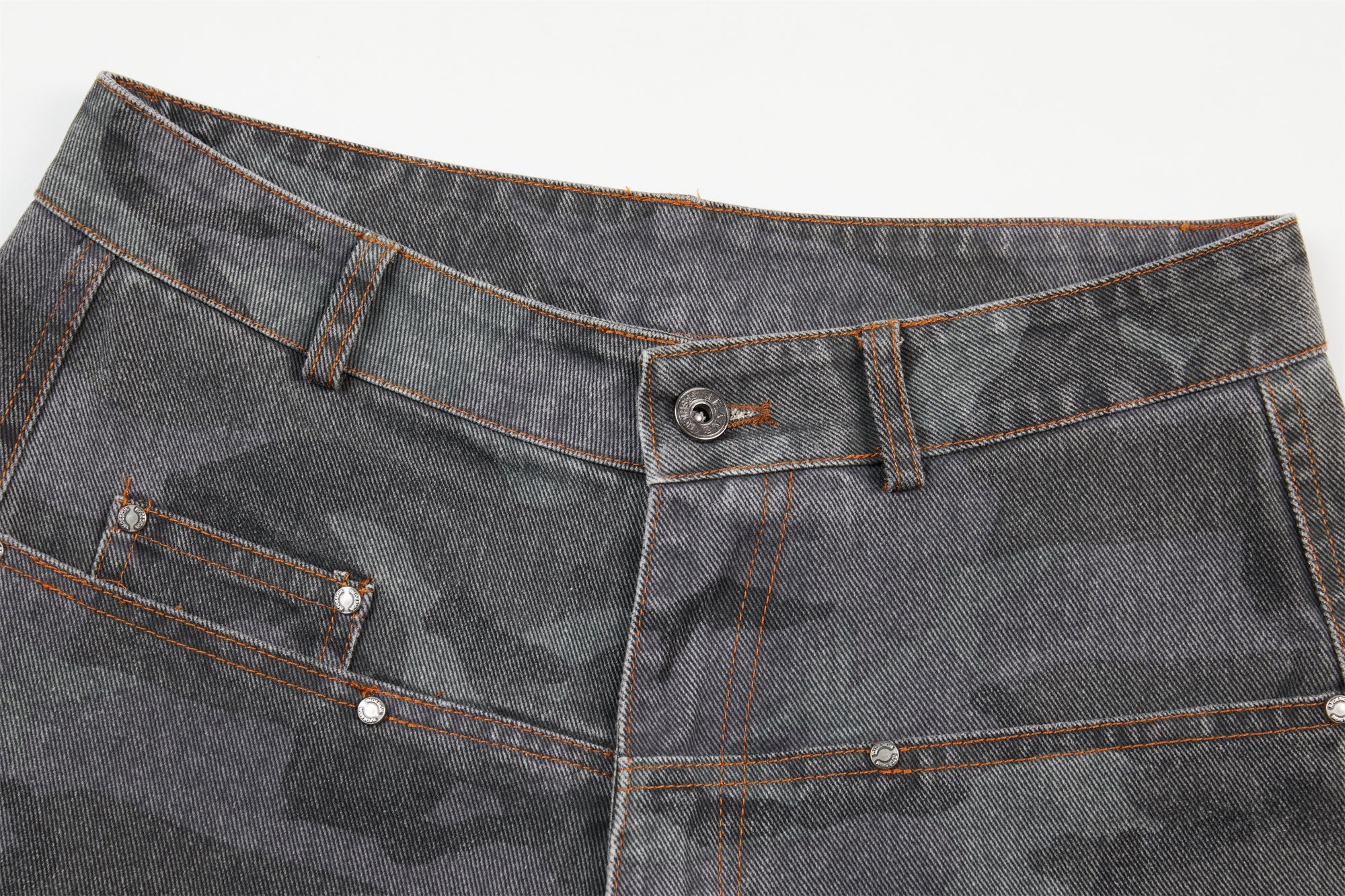 3-6-5.shop Desert Camo Barrel Jeans
