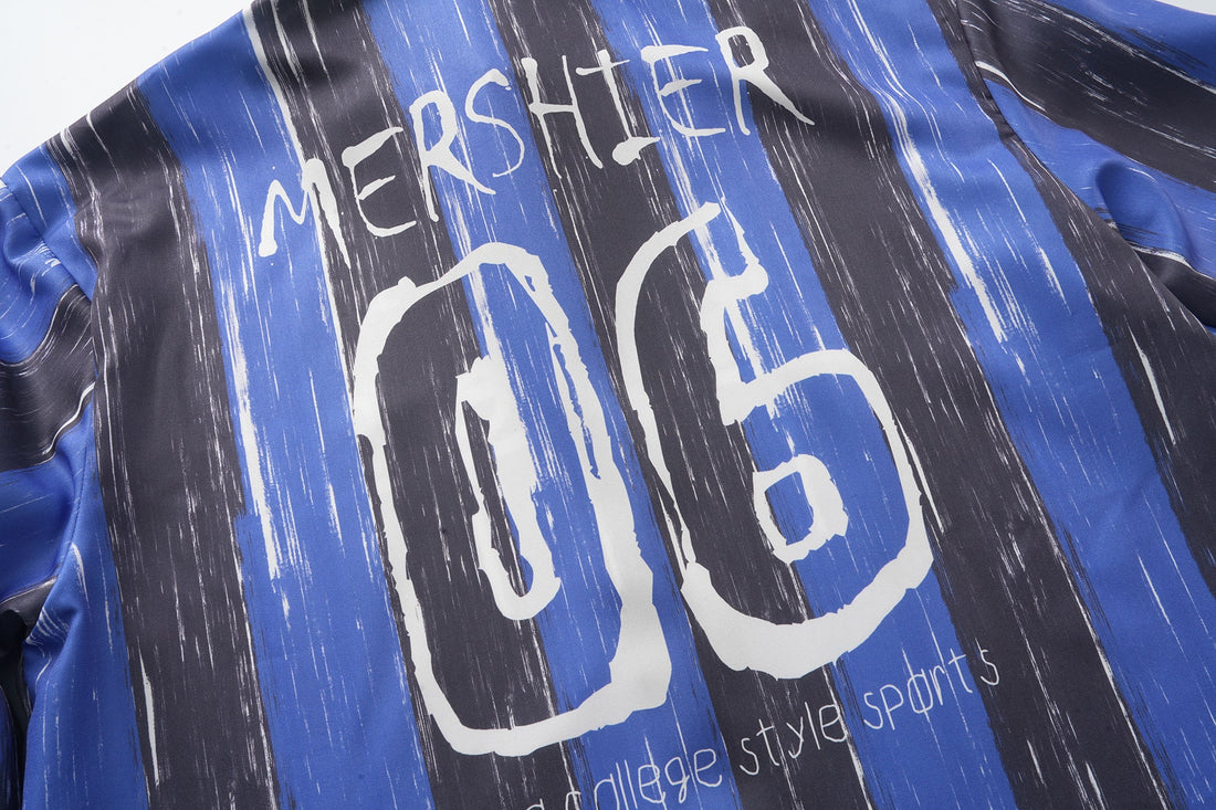 3-6-5.shop Graphic Sport Button-Up Shirt