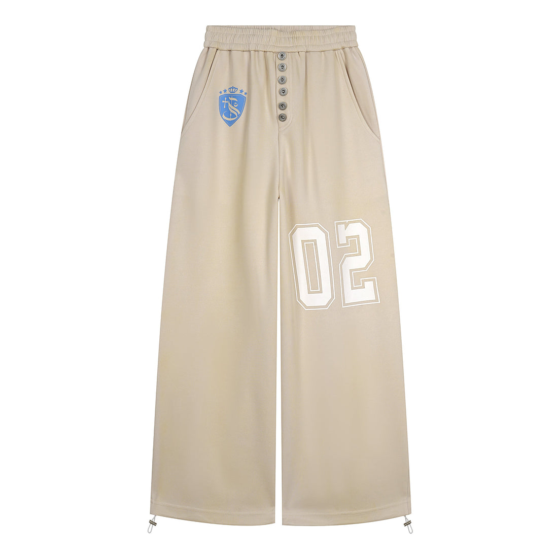 3-6-5.shop Varsity Number Wide-Leg Pants