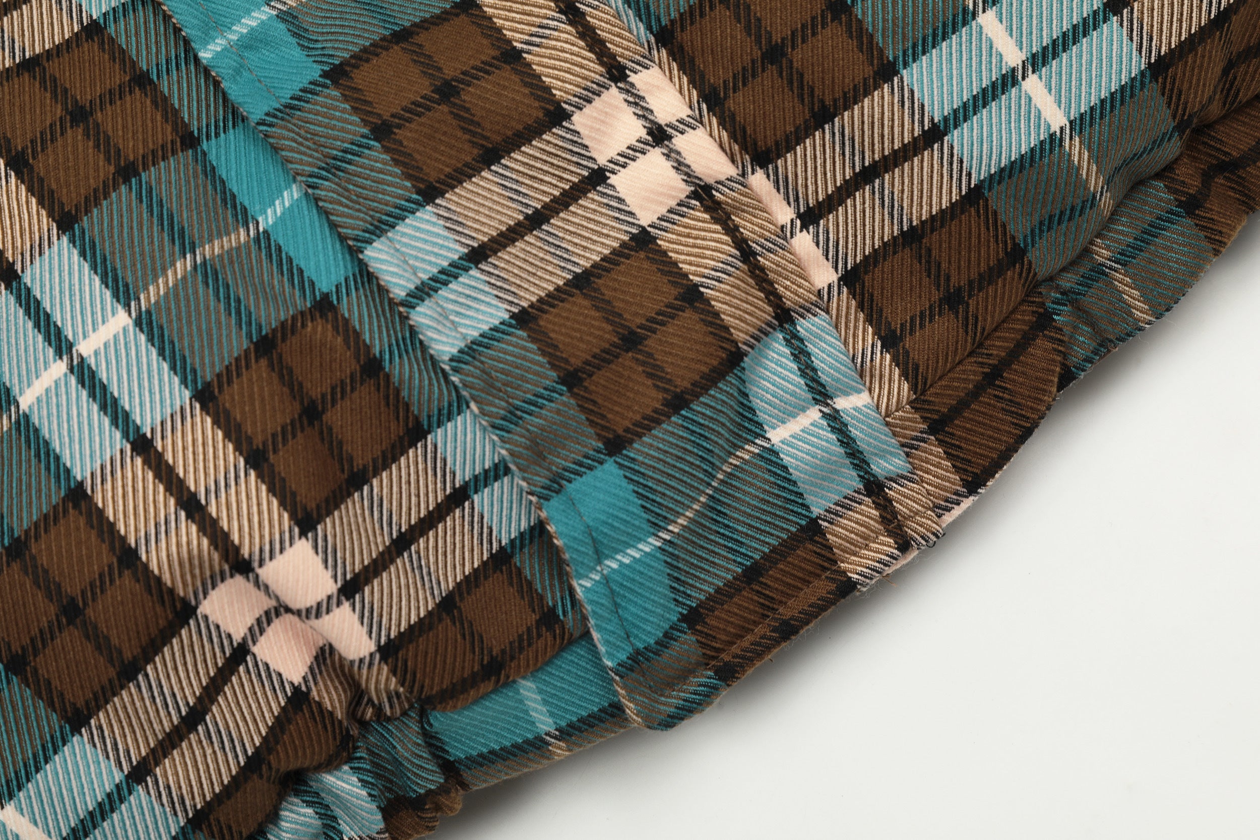 3-6-5.shop Reversible Plaid Puffer Jacket