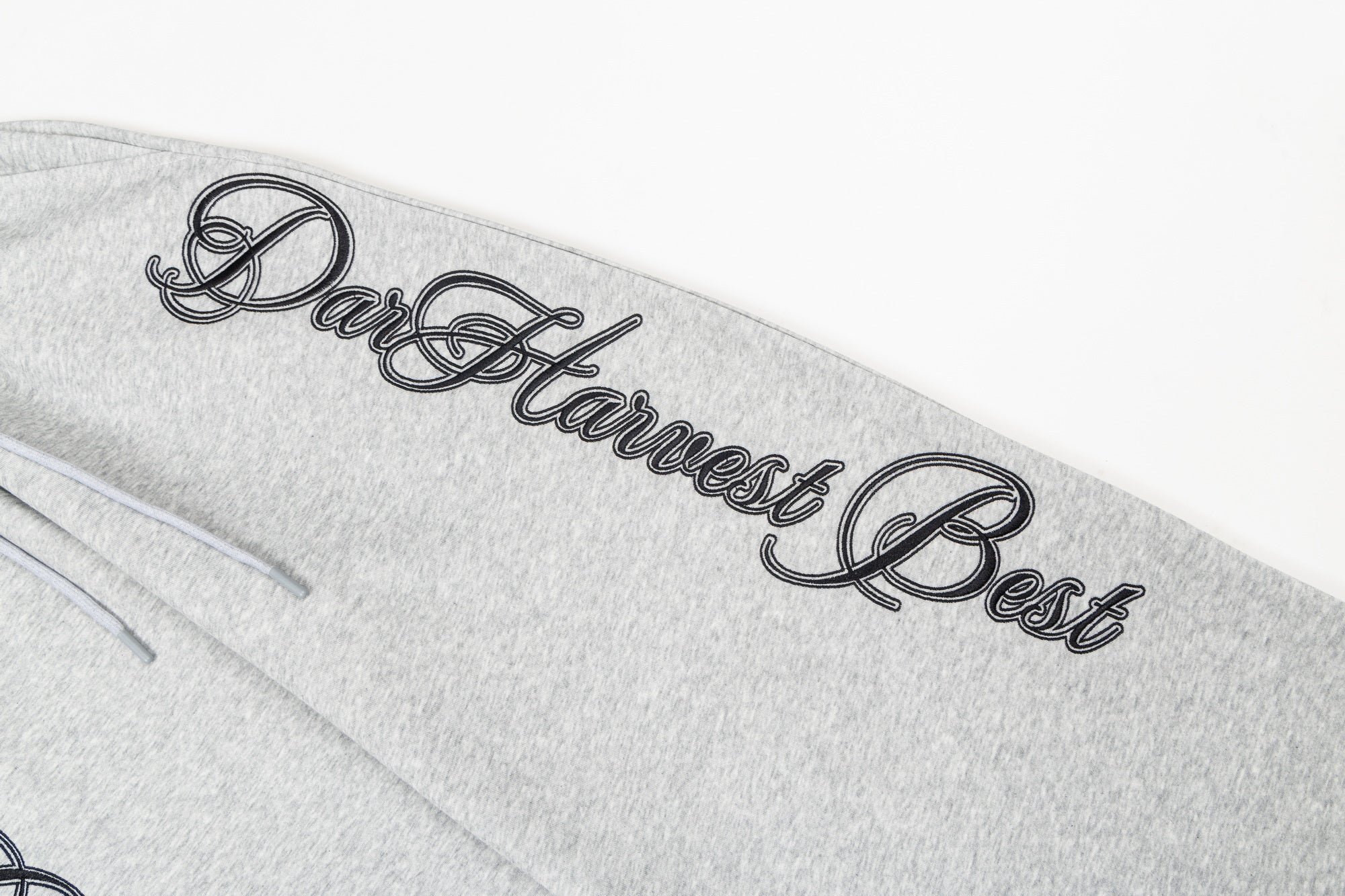 3-6-5.shop Script Logo Wide-Leg Sweatpants