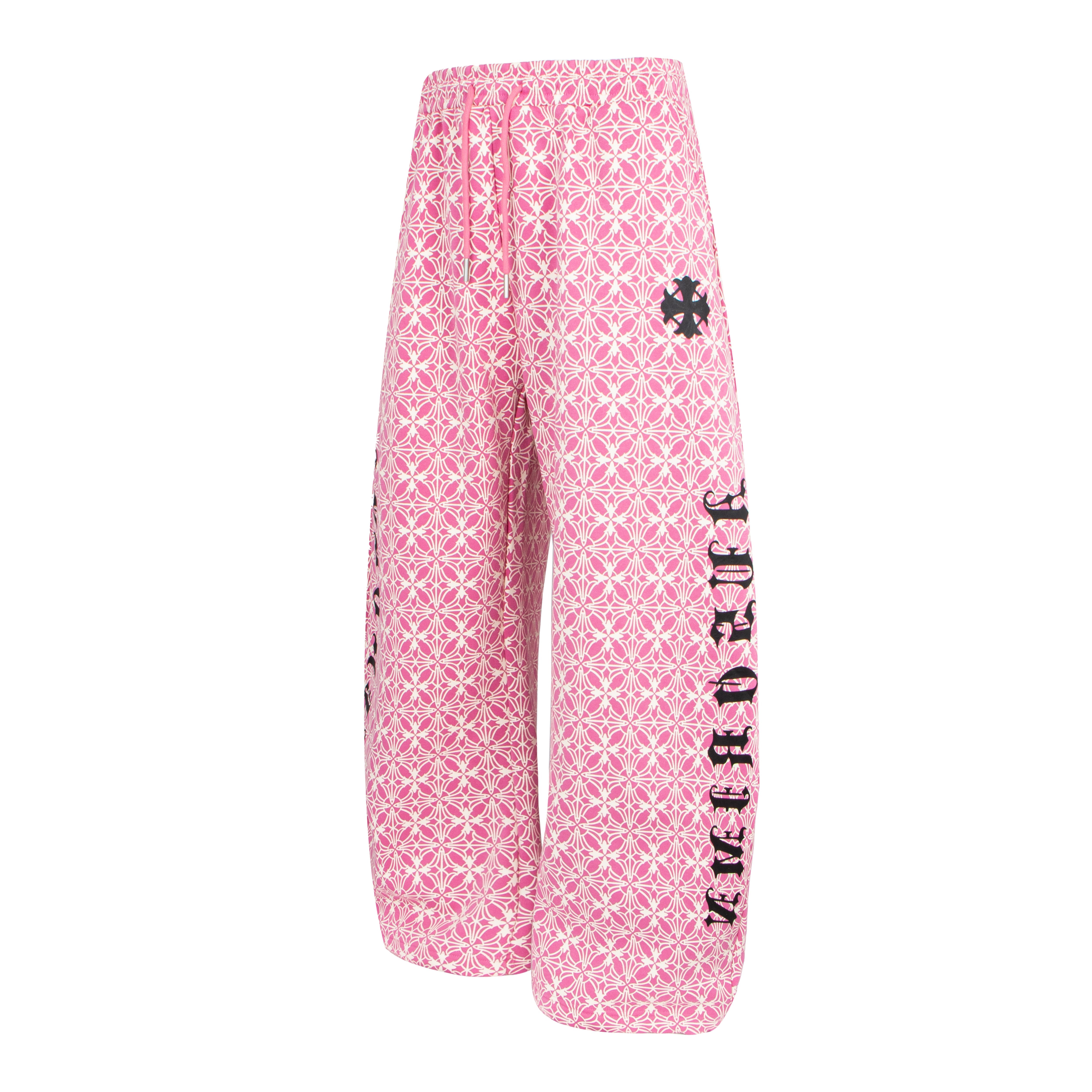 3-6-5.shop All-Over Pattern Graphic Wide-Leg Pants