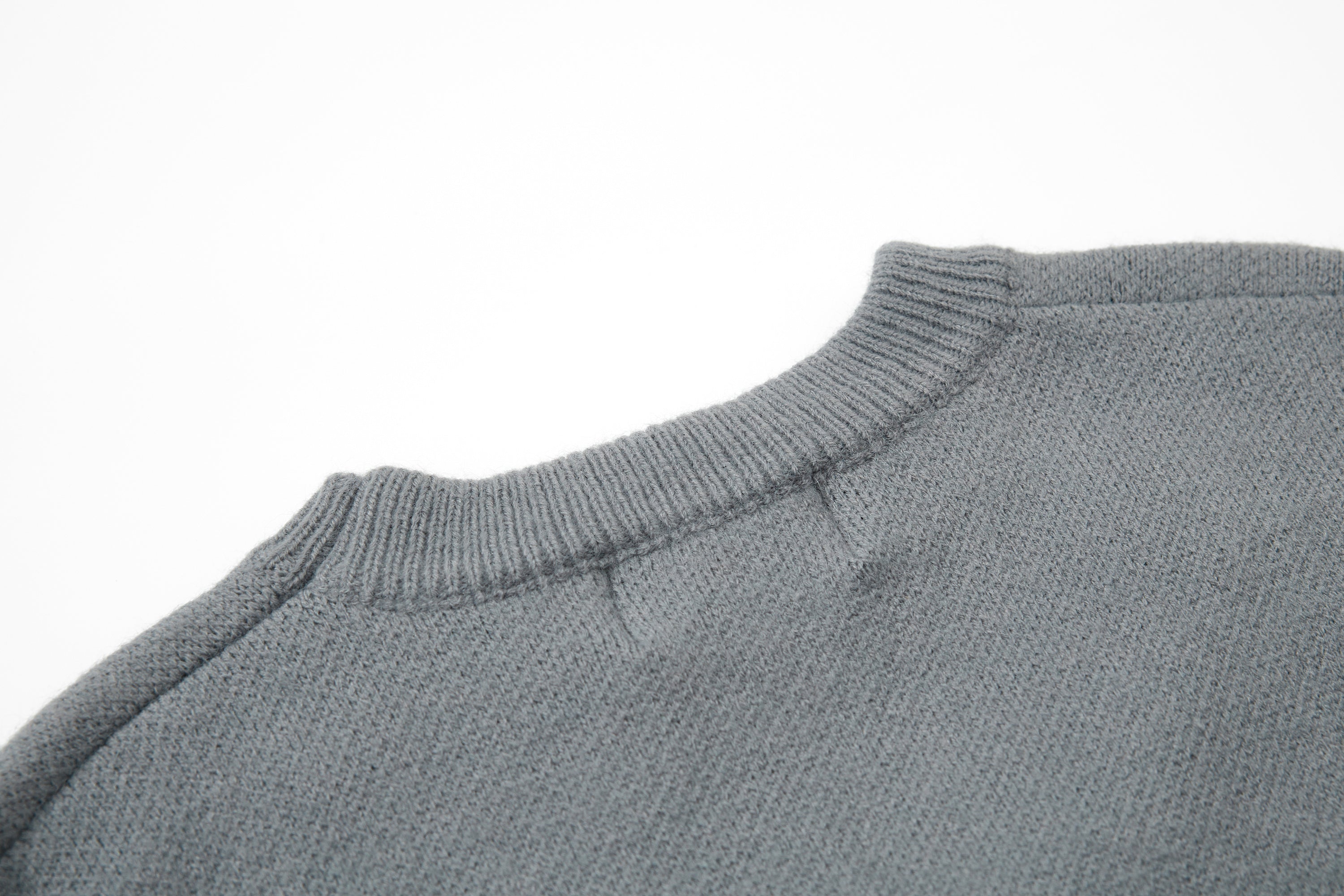 3-6-5.shop Fringe Patch Knit Sweater