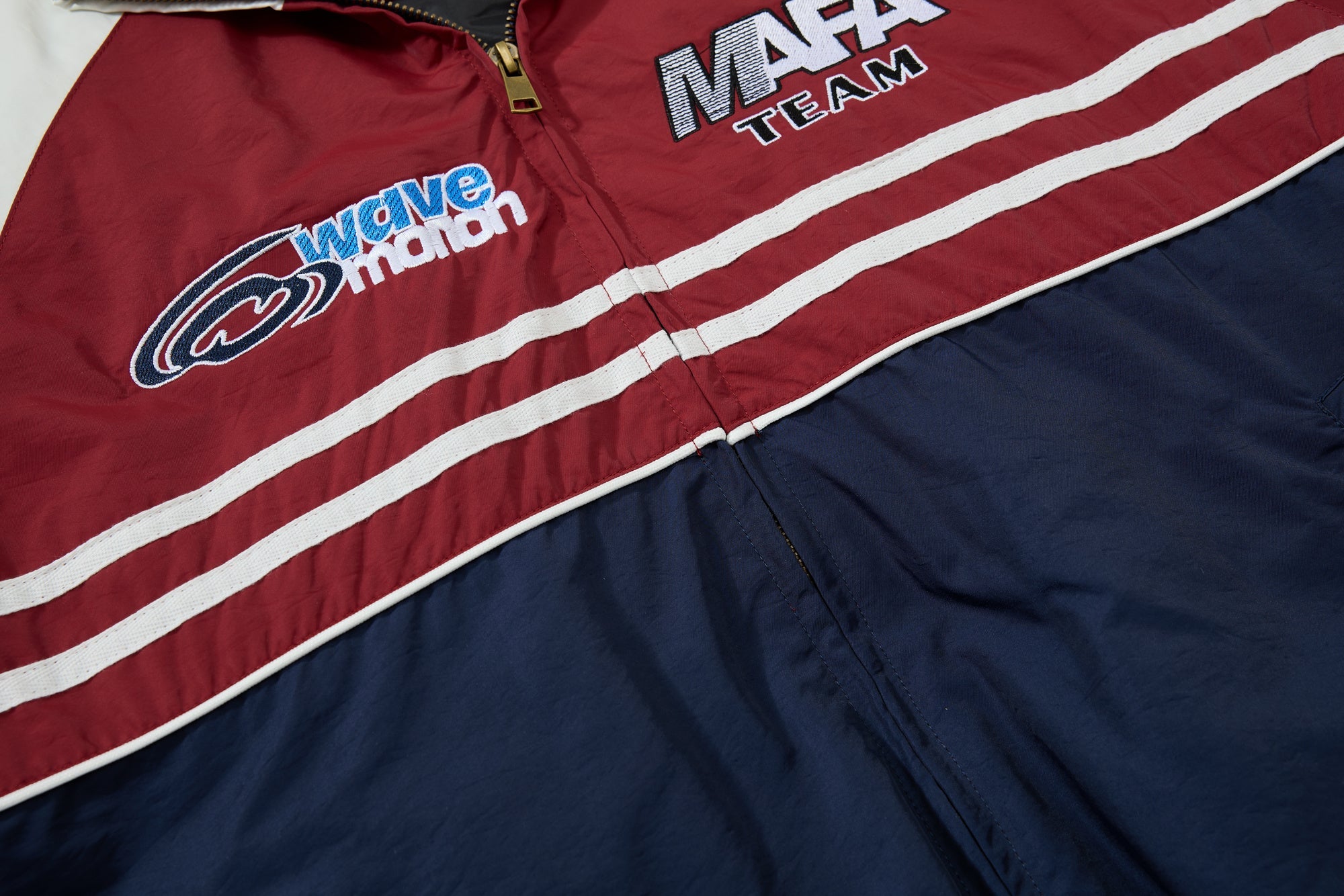 3-6-5.shop Retro Racing Colorblock Jacket