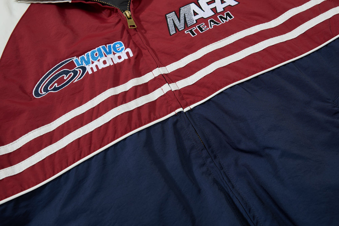 3-6-5.shop Retro Racing Colorblock Jacket