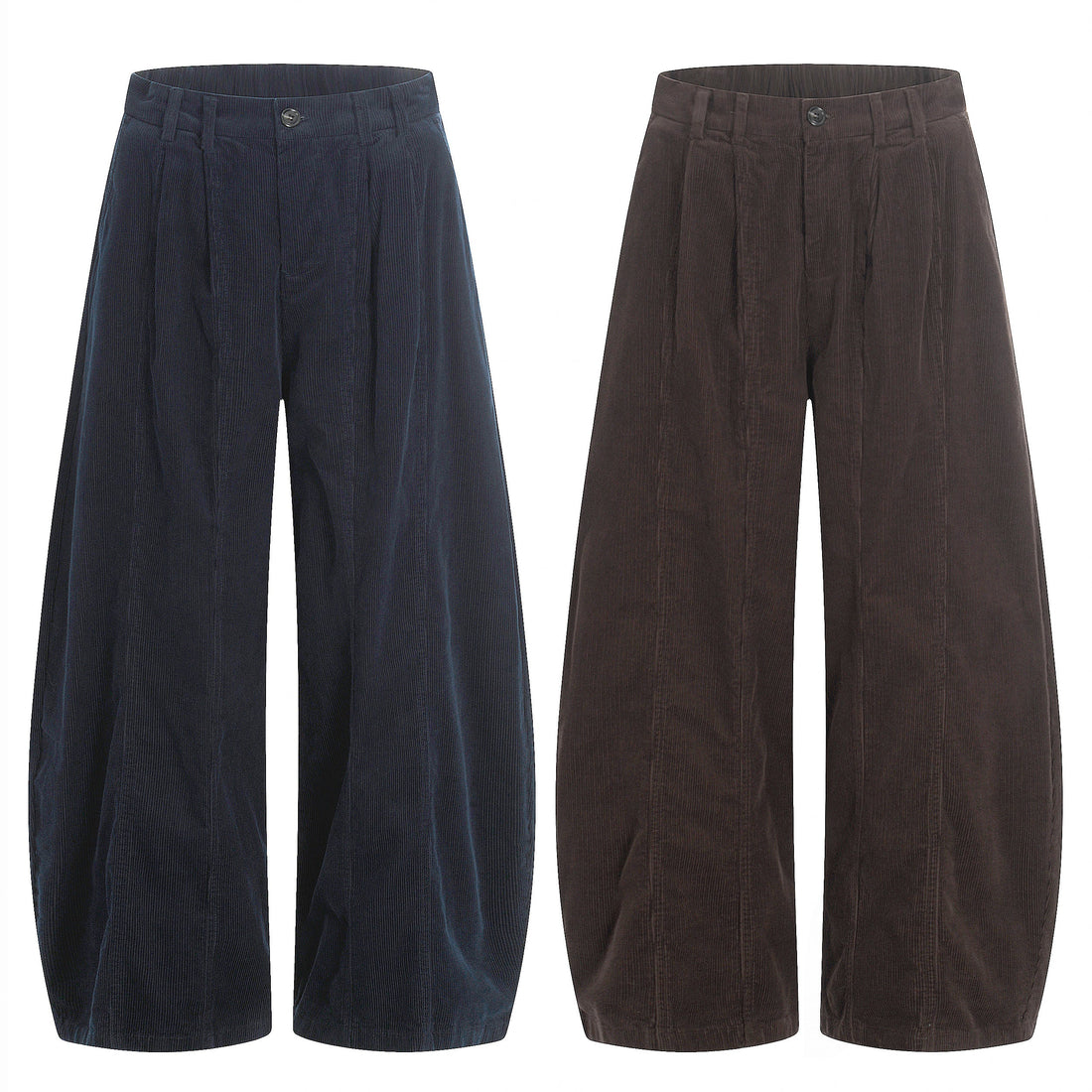 3-6-5.shop Wide-Leg Corduroy Pants