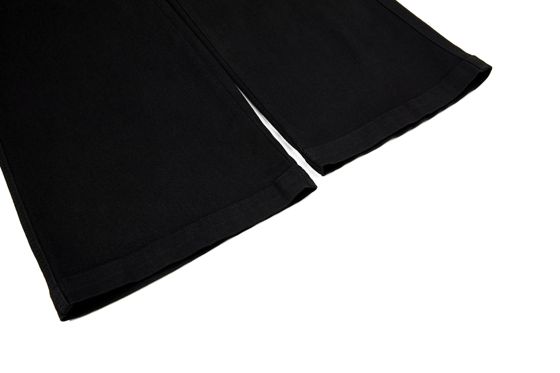 3-6-5.shop Zipper Detail Flared Pants