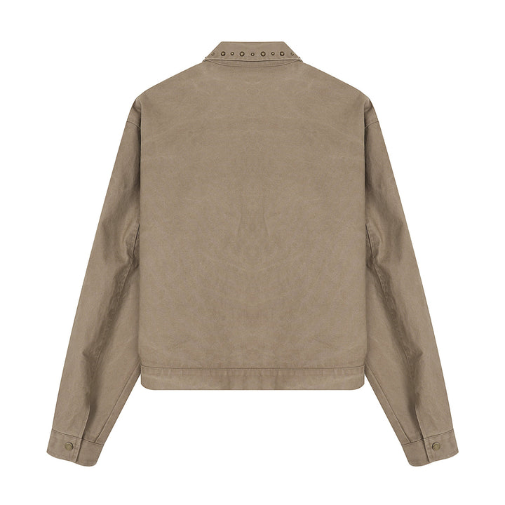 3-6-5.shop Studded Vintage Work Jacket
