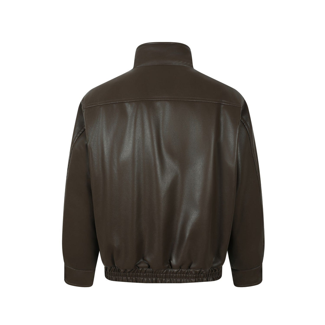 3-6-5.shop Fireman-Clasp PU Jacket