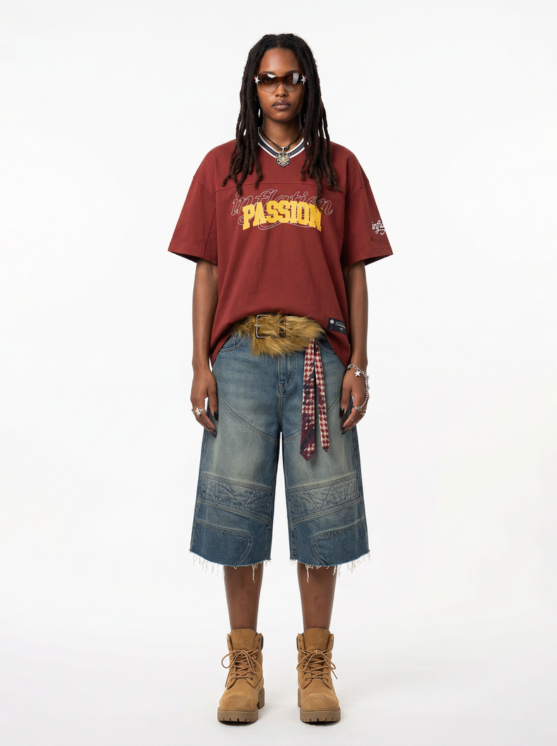 3-6-5.shop Passion Graphic V-Neck Tee