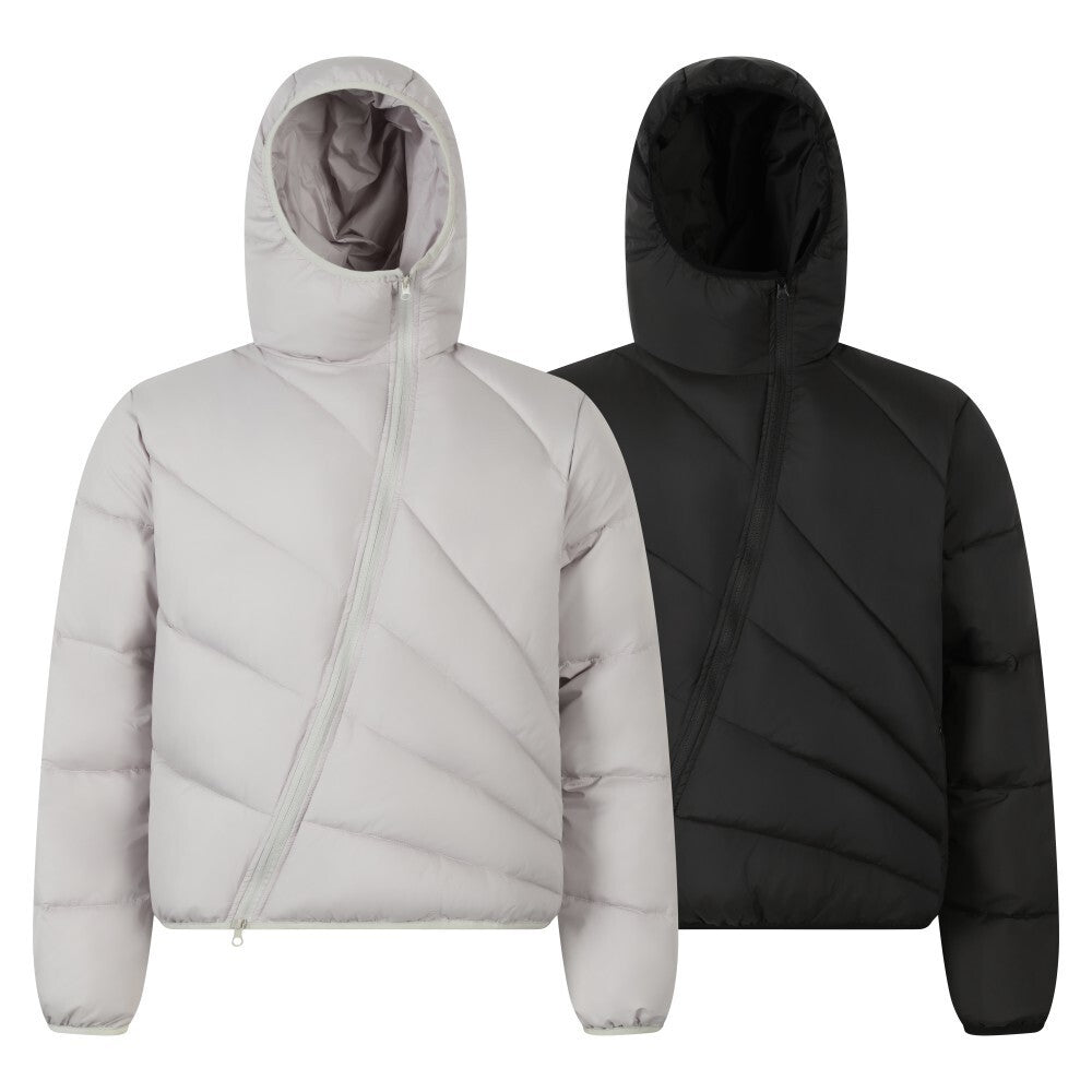 3-6-5.shop Asymmetric Zip Puffer Jacket