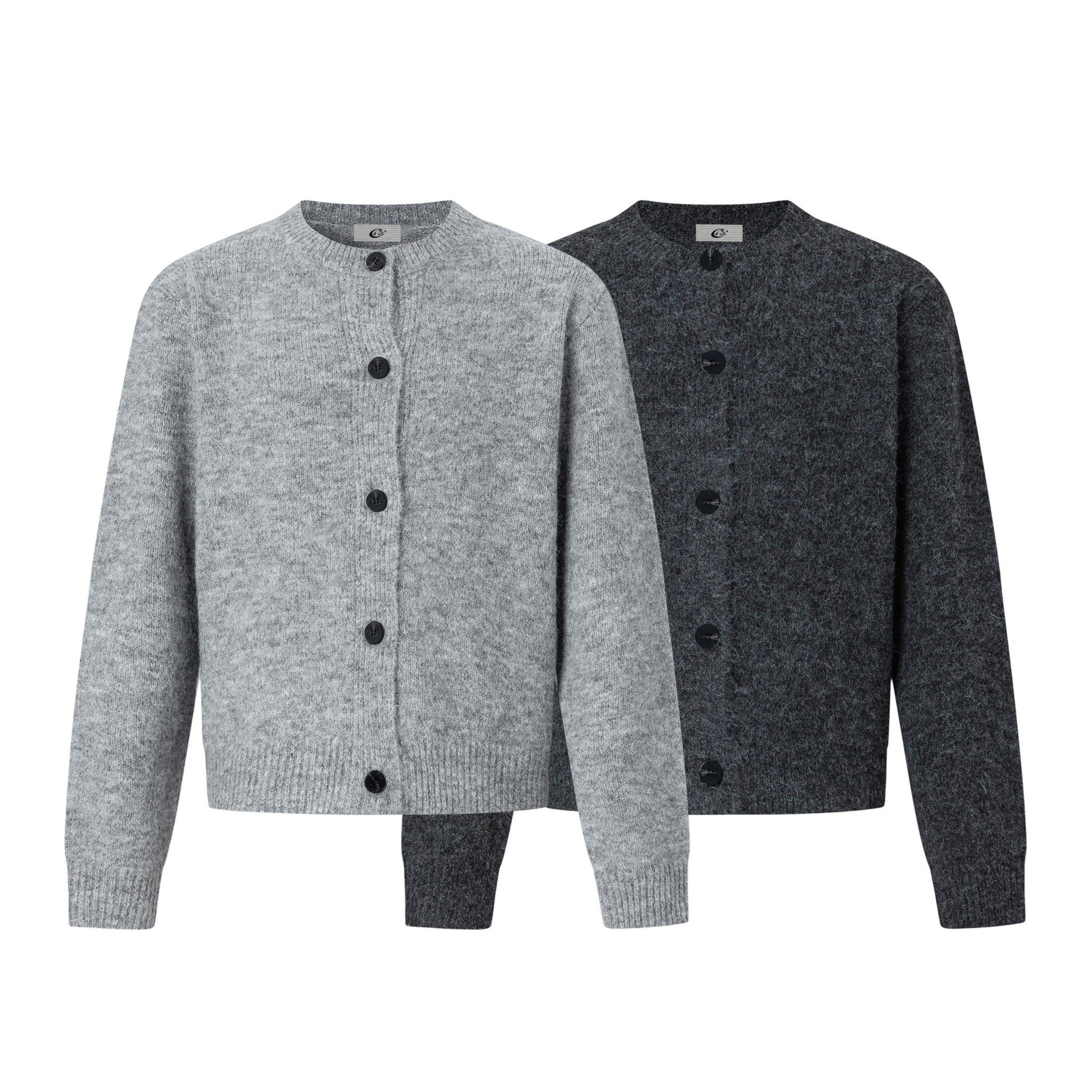 3-6-5.shop Minimal Wool Blend Knit Cardigan
