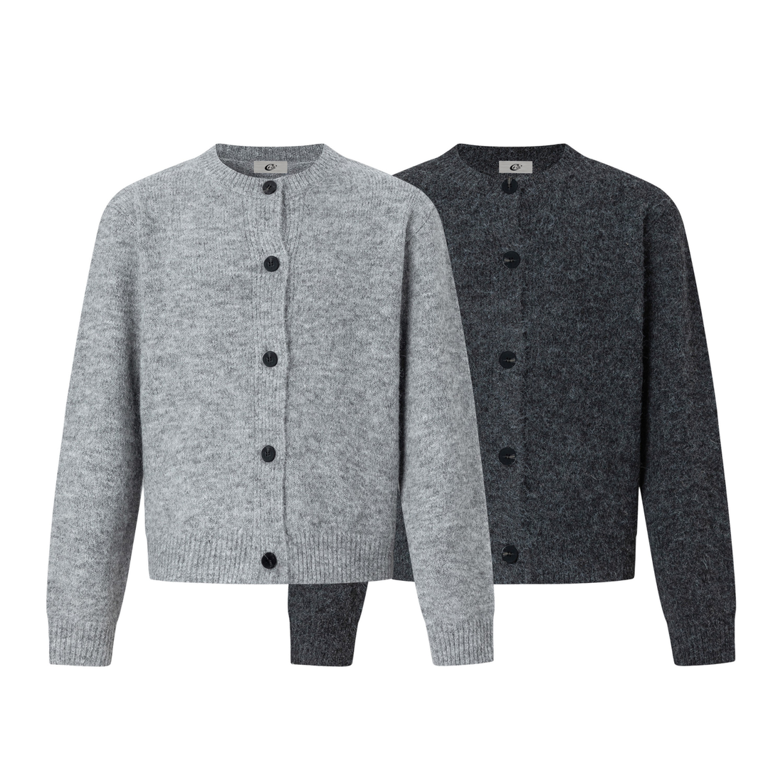 3-6-5.shop Minimal Wool Blend Knit Cardigan