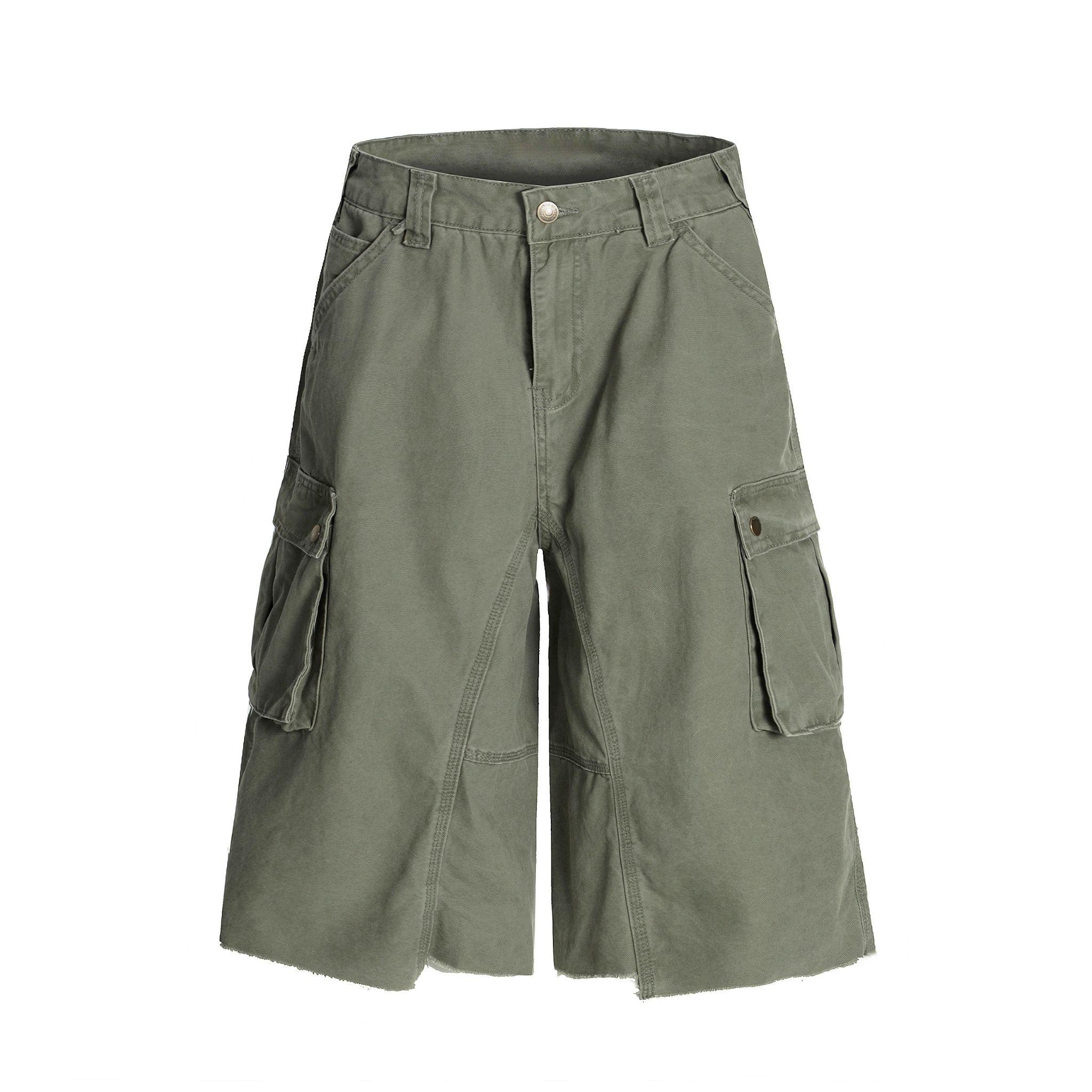 3-6-5.shop Wide-Leg Cargo Shorts