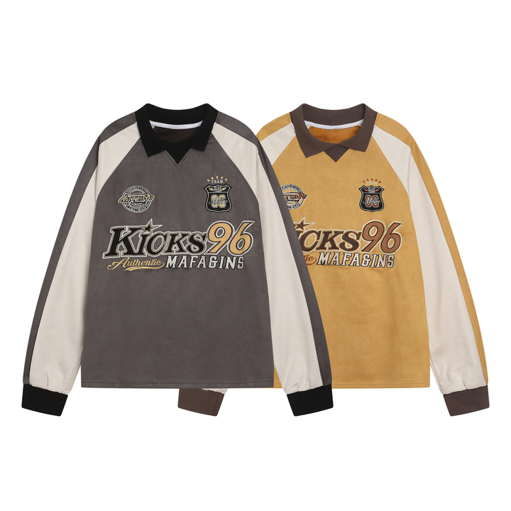 3-6-5.shop Varsity Patch Rugby Top