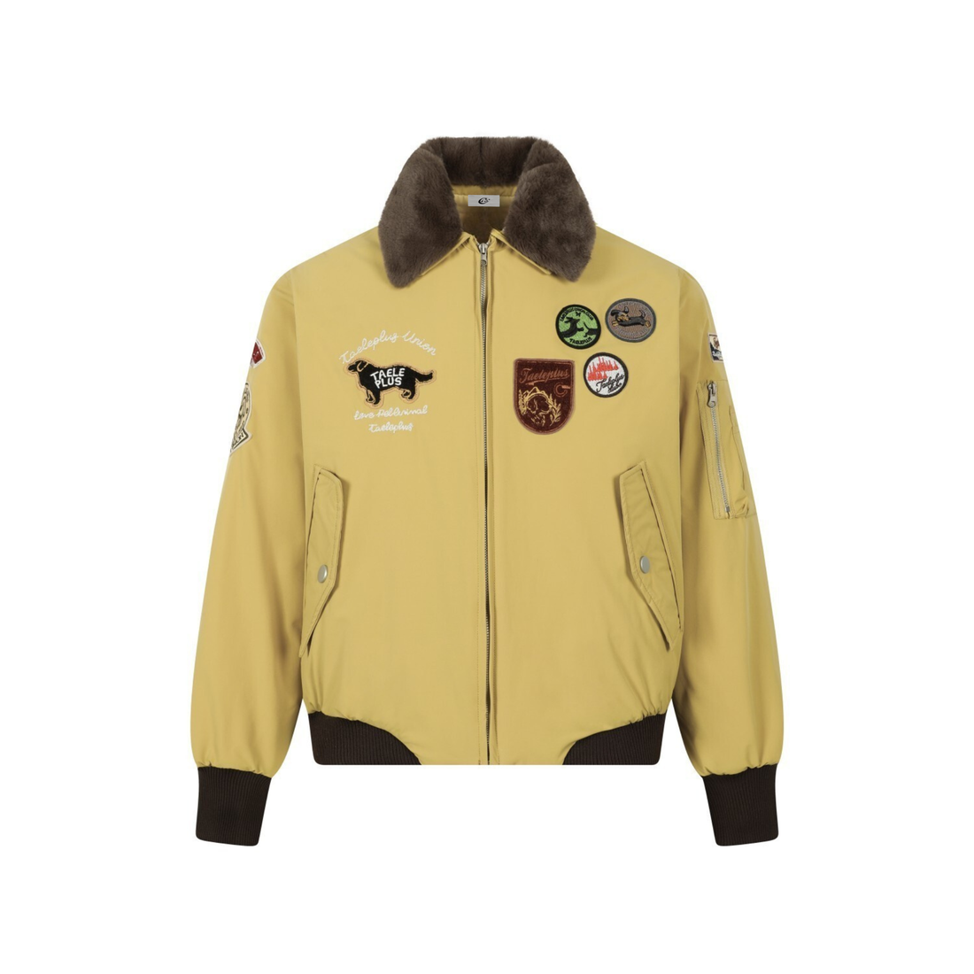 3-6-5.shop Aviation Patch Bomber Jacket