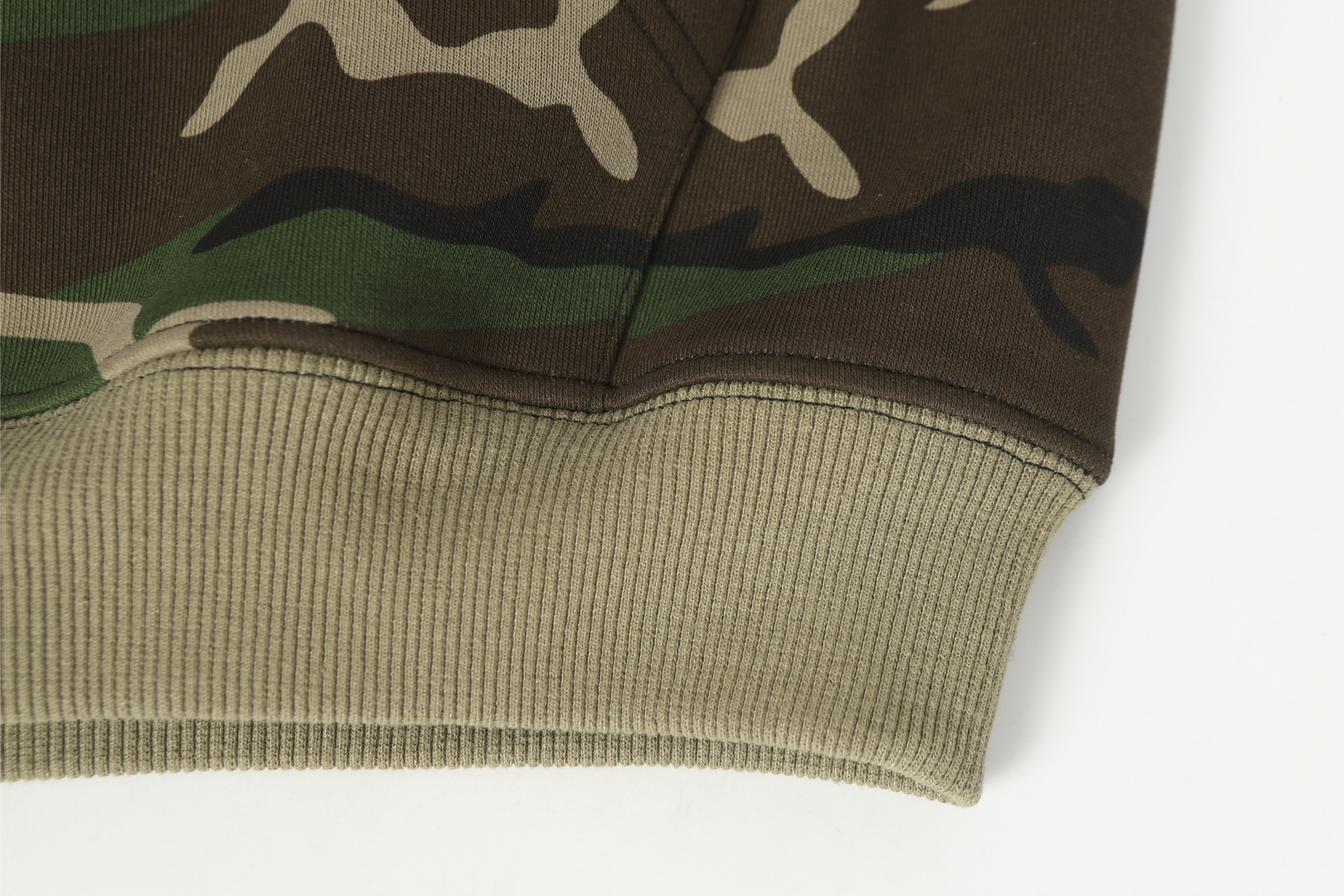 3-6-5.shop Camo Angel Graphic Zip Hoodie