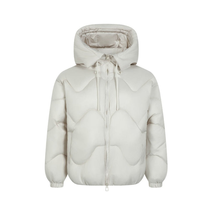 3-6-5.shop Wave-Stitch Puffer Jacket