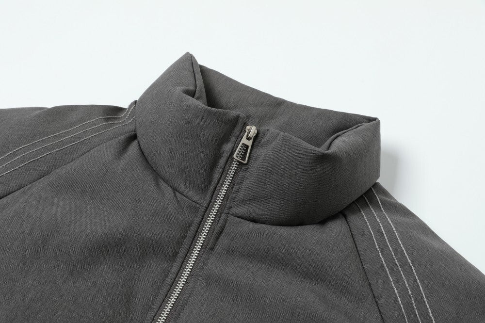 3-6-5.shop Contrast-Stitch Technical Jacket