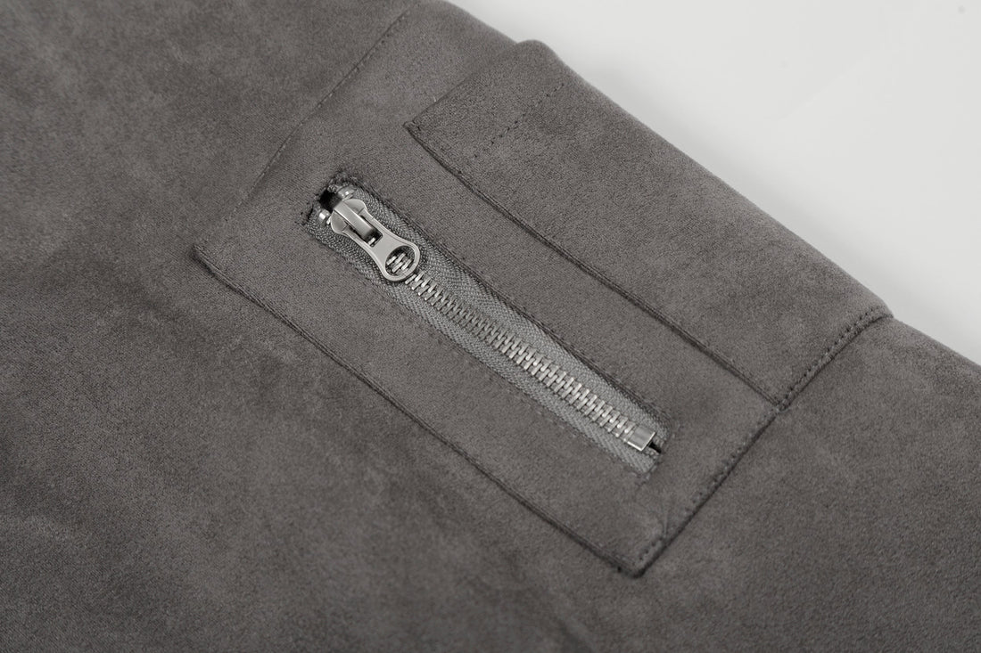 3-6-5.shop Patchwork Fur-Lined Jacket