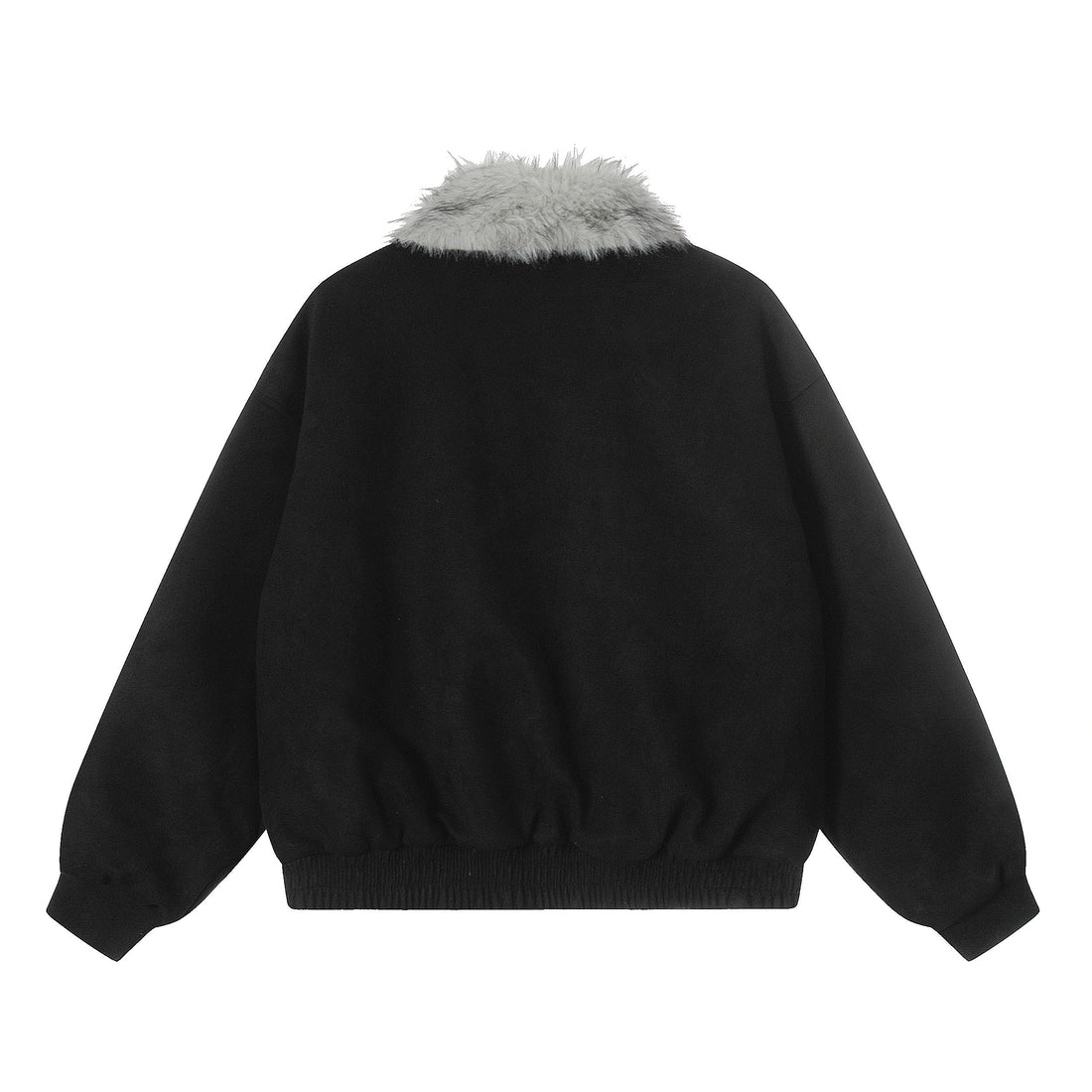 3-6-5.shop Patchwork Fur-Lined Jacket