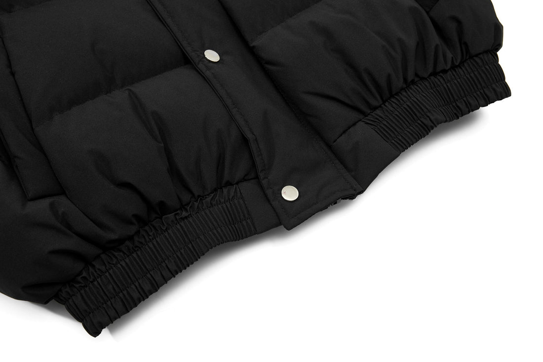 3-6-5.shop Fur-Trim Puffer Jacket