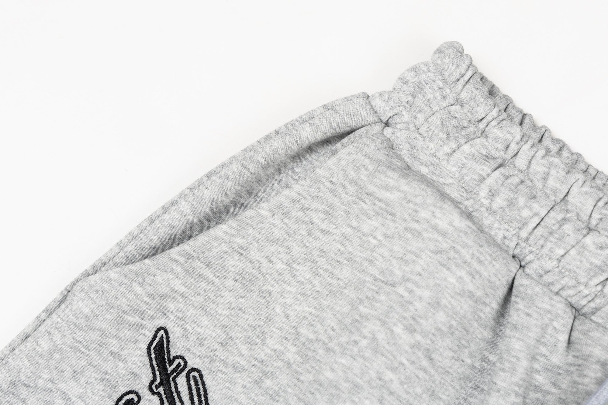 3-6-5.shop Script Logo Wide-Leg Sweatpants