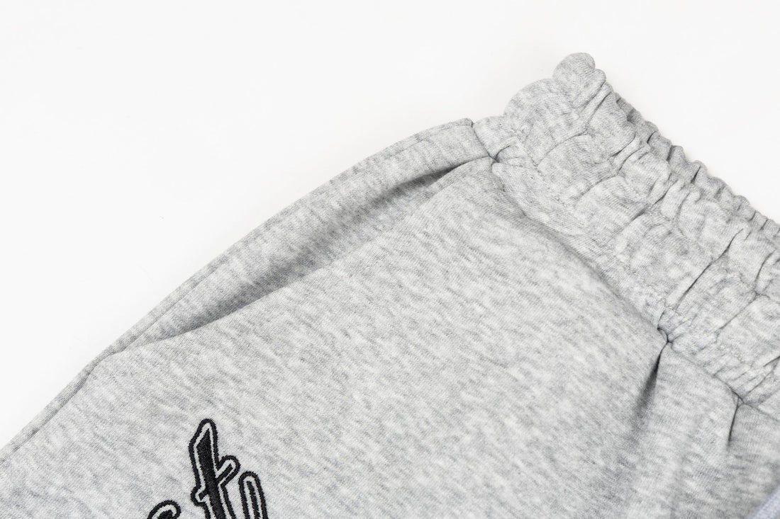 3-6-5.shop Script Logo Wide-Leg Sweatpants