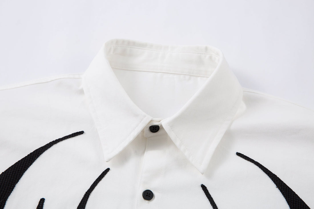 3-6-5.shop Tribal Flame Layered Shirt