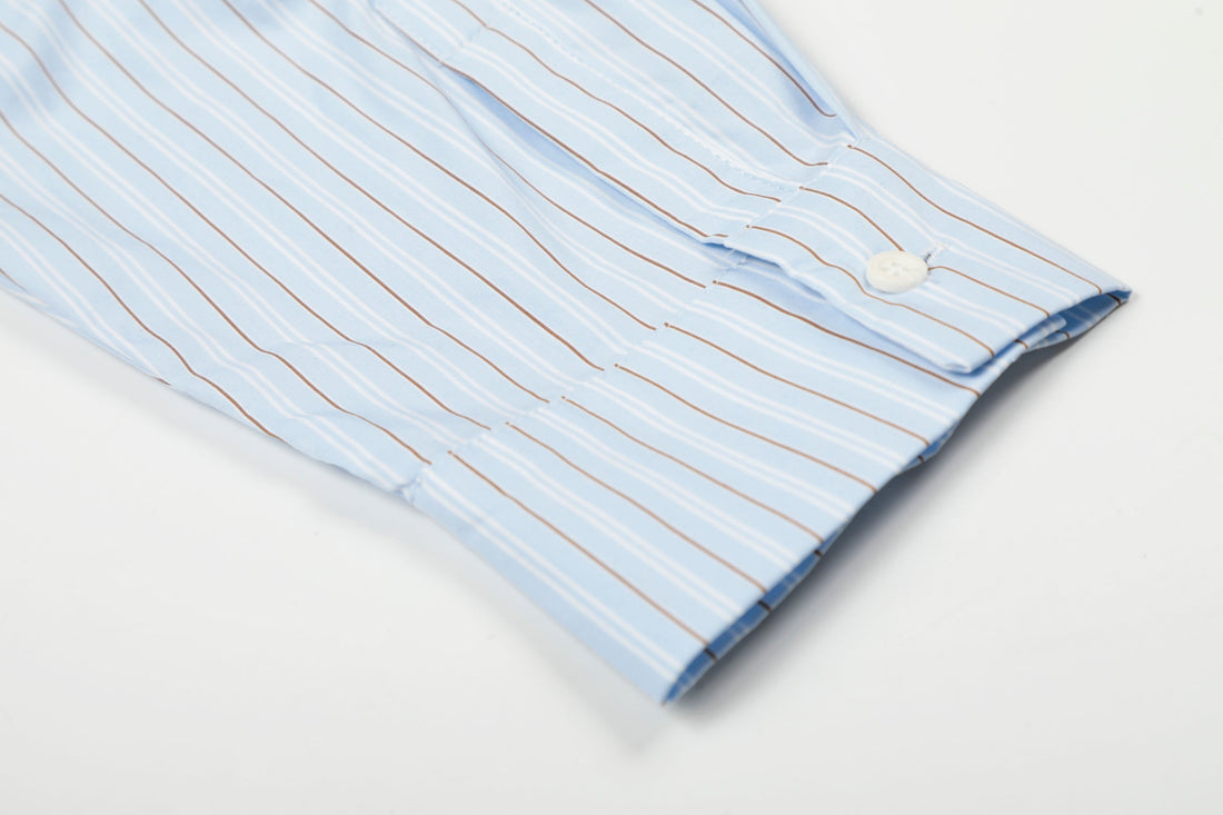 3-6-5.shop Handwritten Stripe Shirt