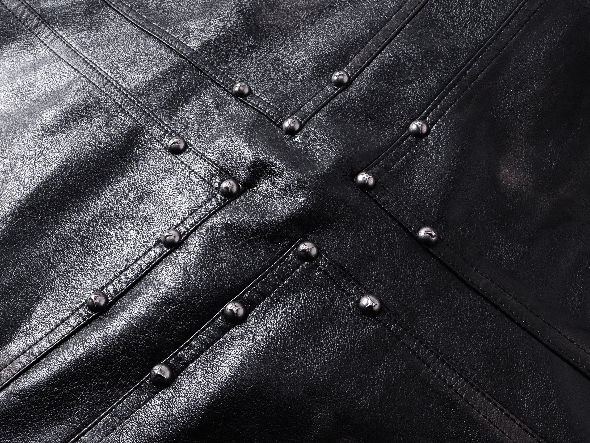 3-6-5.shop PU Leather Zip Jacket