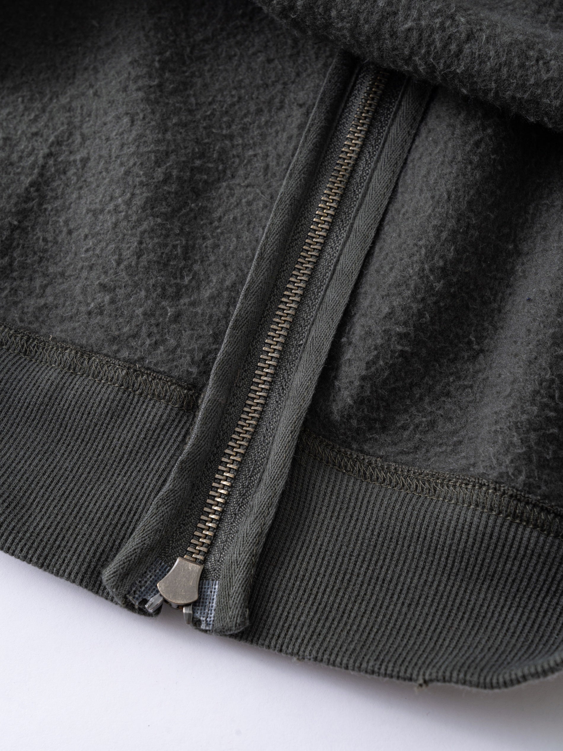 3-6-5.shop Vintage Wash Graphic Zip Hoodie