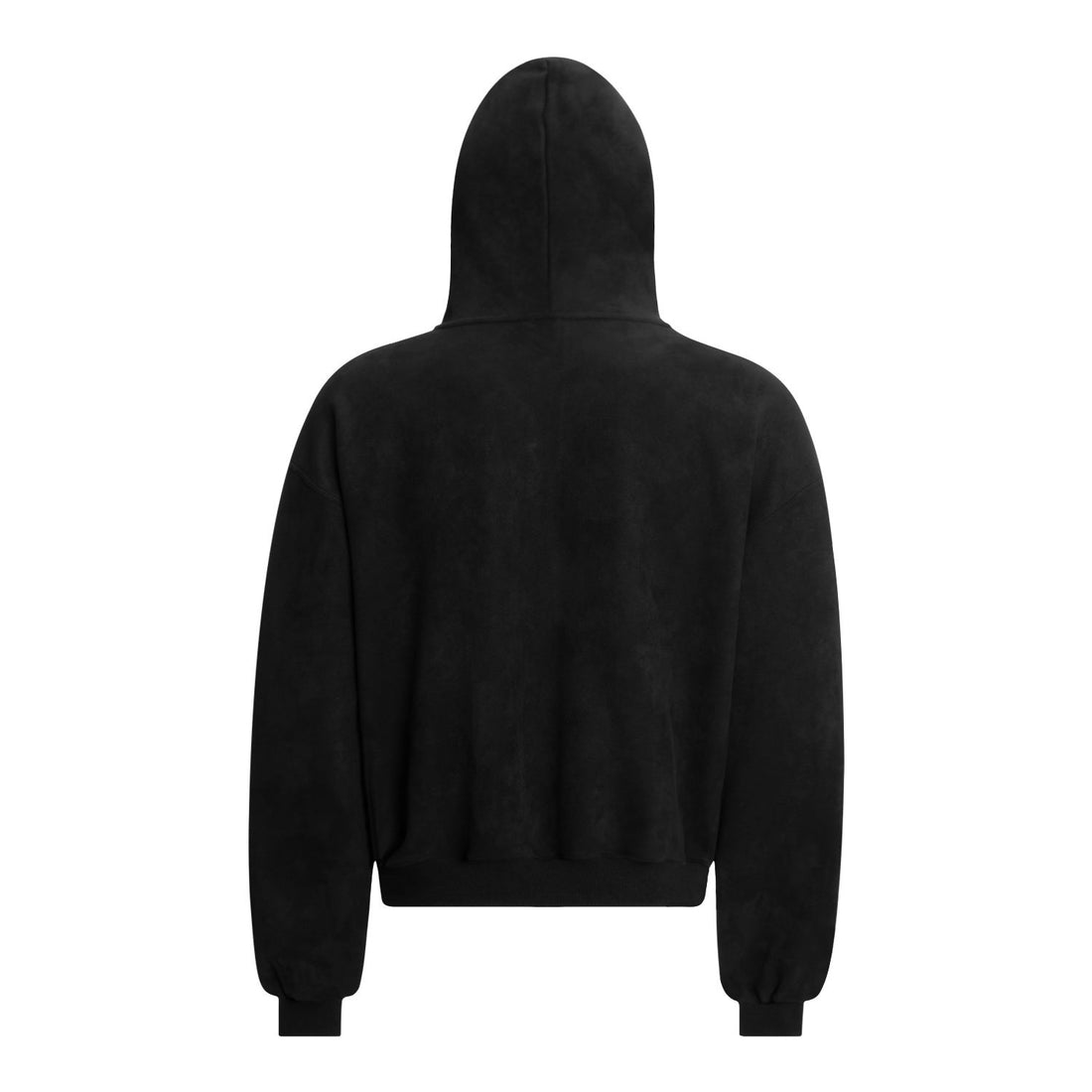 3-6-5.shop Gothic Embroidered Suede Zip Hoodie