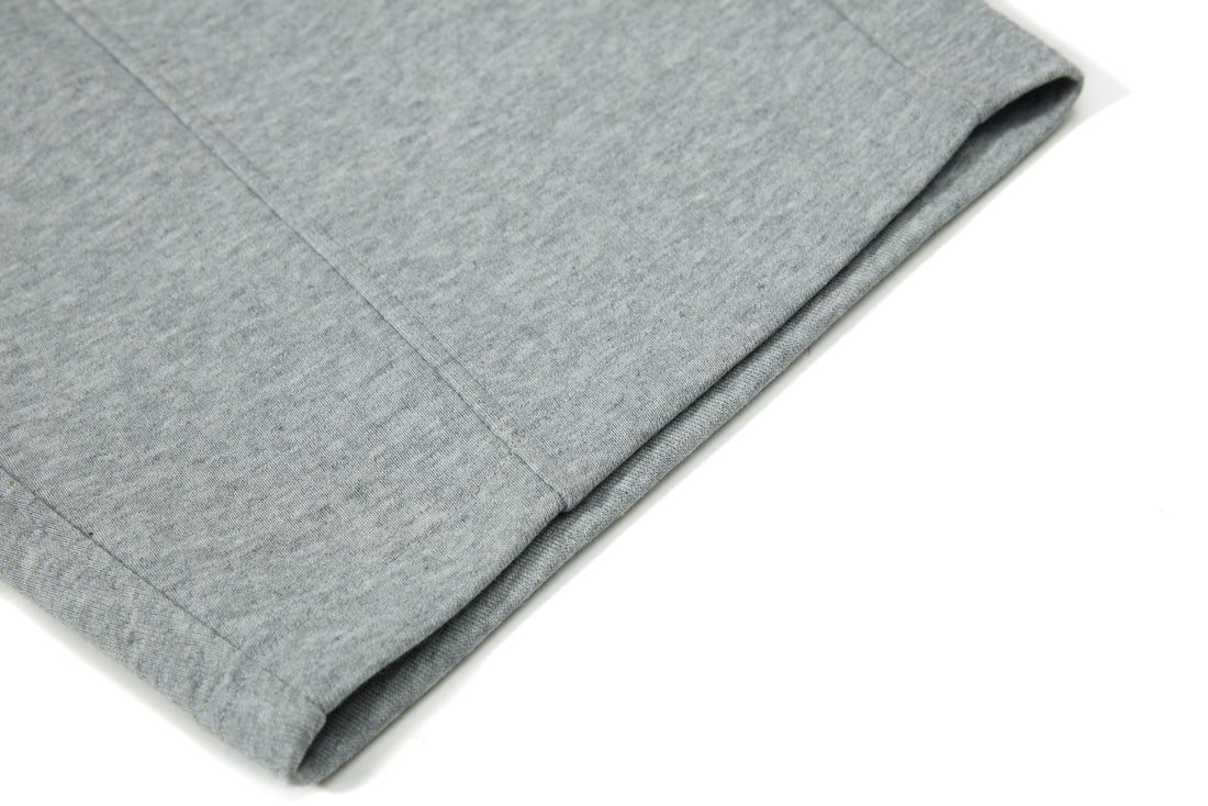 3-6-5.shop Curved Panel Wide-Leg Sweatpants