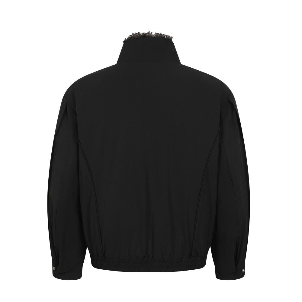 3-6-5.shop Faux Shearling Lined Jacket