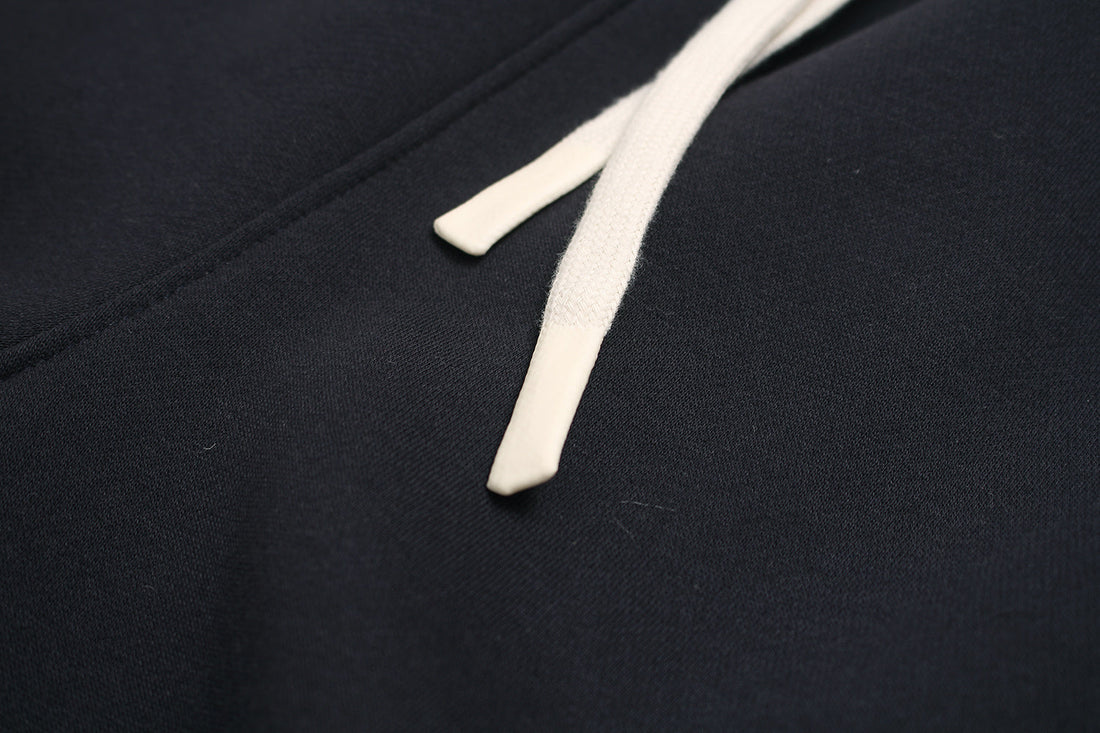 3-6-5.shop Fleece-Lined Sports Letter Wide-Leg Sweatpants