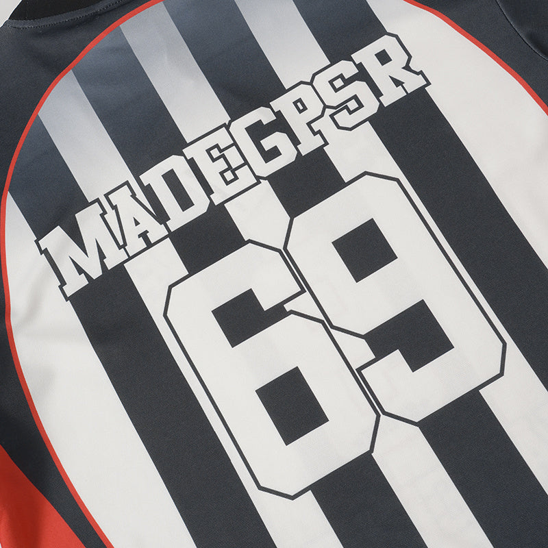 3-6-5.shop Vertical Stripe Number Performance Jersey