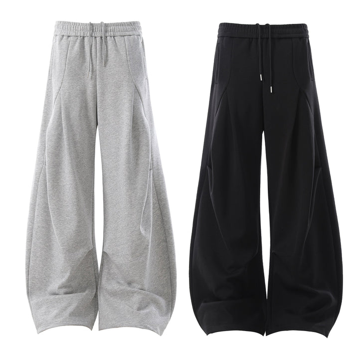 3-6-5.shop Sculpted Wide-Leg Athletic Sweatpants