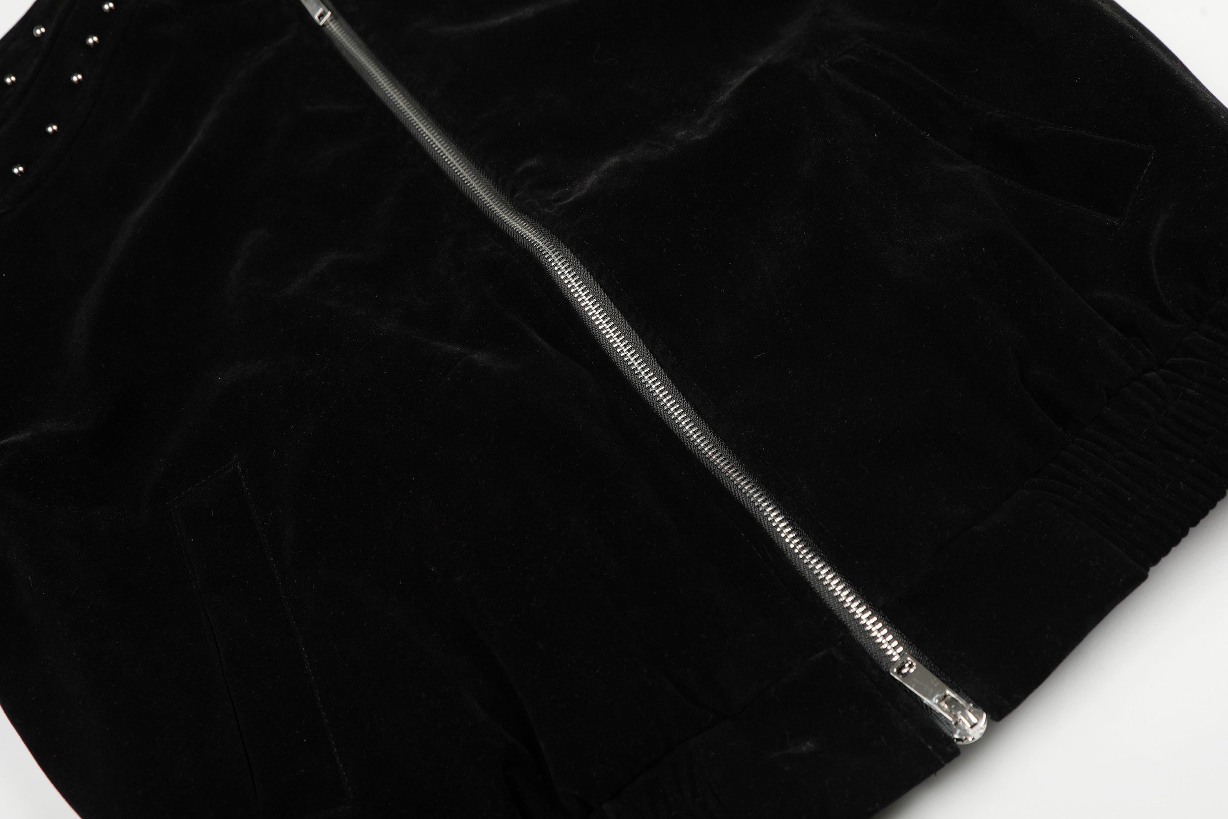 3-6-5.shop Camo Sleeve Varsity Jacket