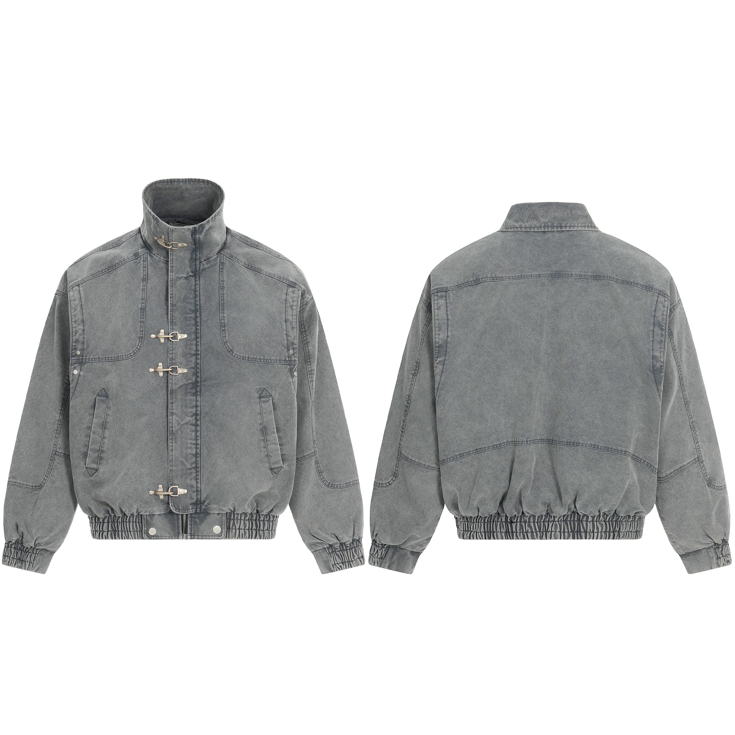 3-6-5.shop Washed Utility Jacket